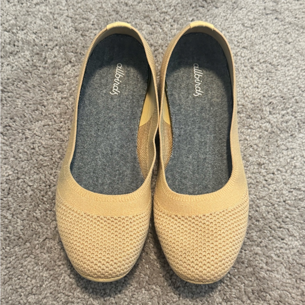 Allbirds Tree Breezers Flats 8.5 Lux Beige